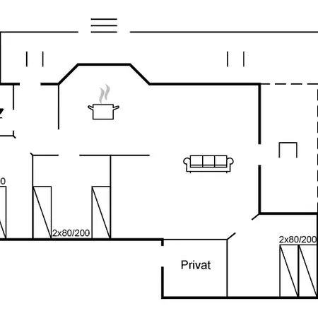 度假居 Alethe - 1km From The Sea By Interhome Torsted (Nordjylland)